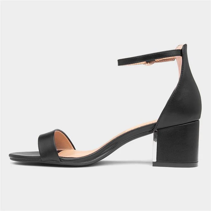 Truffle Halla1 Womens Black Heeled Sandal 4 Truffle Halla1 Womens Black Heeled Sandal - Image 2