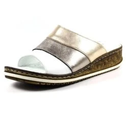 Lunar Appleby Womens Metallic Pewter Mule Sandal -UK Shoe Sales 2024 190127 3 L03.20230125000513