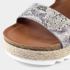 Lunar Nest Womens Metallic Grey Flatform Sandal 7 Lunar Nest Womens Metallic Grey Flatform Sandal -UK Shoe Sales 2024 190144 3 L04.20230126000538