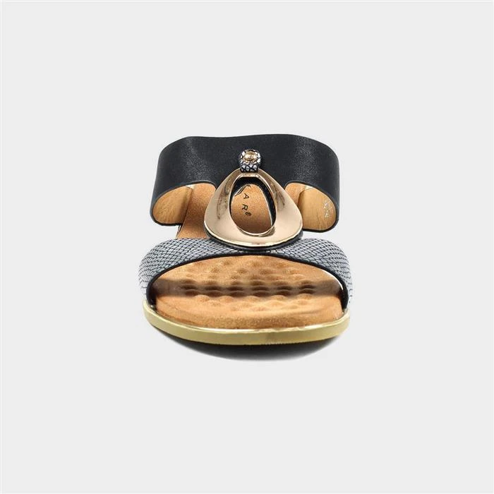 Lunar Pennita Womens Black Sandal 3 Lunar Pennita Womens Black Sandal