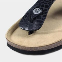 Lazy Dogz Beach Womens Black Leather Sandal 7 Lazy Dogz Beach Womens Black Leather Sandal -UK Shoe Sales 2024 190182 3 L04.20220629000409