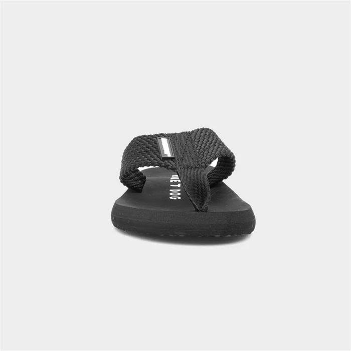 Rocket Dog Adios Womens Black Webbing Flip Flop 3 Rocket Dog Adios Womens Black Webbing Flip Flop