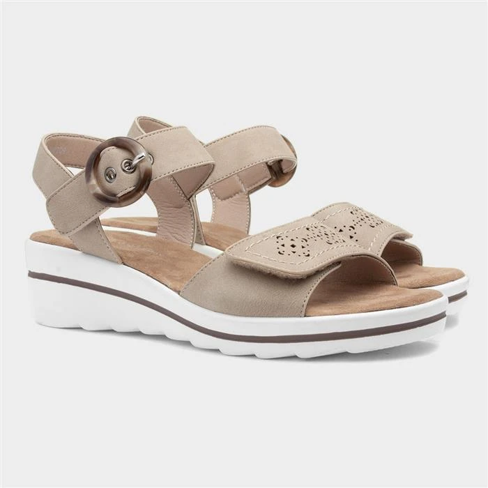 Lilley & Skinner Majorca Womens Beige Sandal 6 Lilley & Skinner Majorca Womens Beige Sandal - Image 4