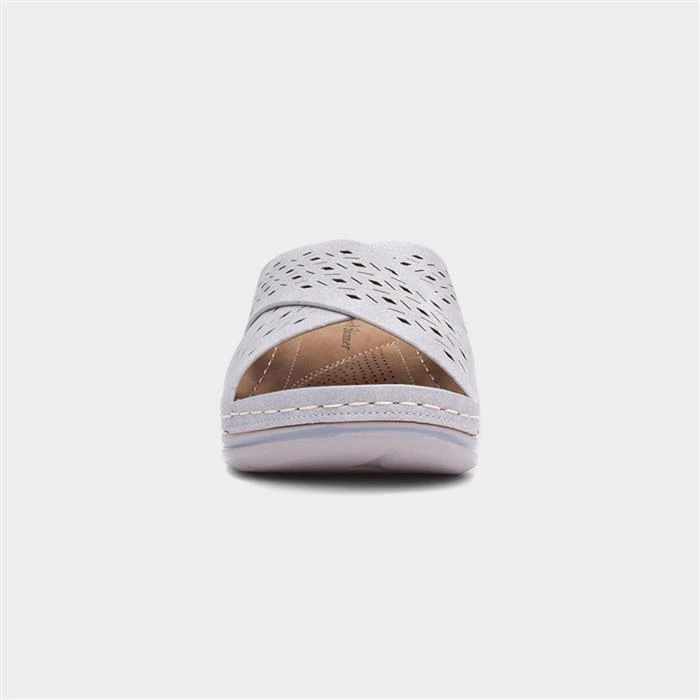 Lilley & Skinner Antigua Womens Light Grey Mule 3 Lilley & Skinner Antigua Womens Light Grey Mule