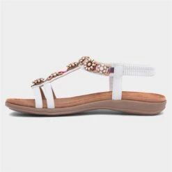 Lunar Feast Womens White Floral Sandal 8 Lunar Feast Womens White Floral Sandal -UK Shoe Sales 2024 190214 2 L03.20230516000207