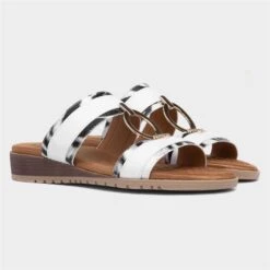 Lunar Bayswater Womens White Zebra Print Sandal 11 Lunar Bayswater Womens White Zebra Print Sandal -UK Shoe Sales 2024 190217 2 L06.20230516000209