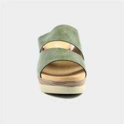 Lunar Mandy Womens Khaki Mule Sandal