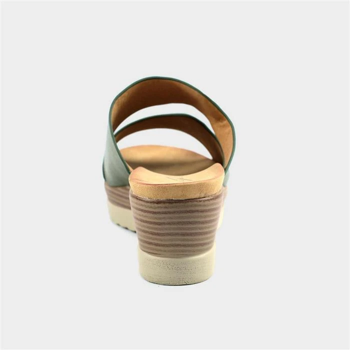 Lunar Mandy Womens Khaki Mule Sandal 4 Lunar Mandy Womens Khaki Mule Sandal - Image 2