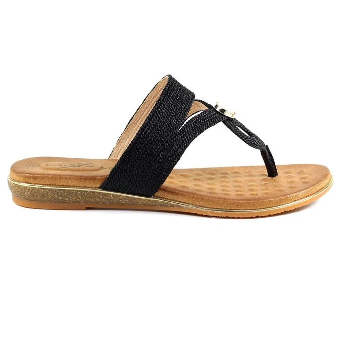 Lunar Ezra Womens Black Sandal 3 Lunar Ezra Womens Black Sandal