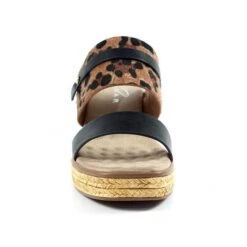 Lunar Saphira Womens Black Leopard Print Sandal 7 Lunar Saphira Womens Black Leopard Print Sandal -UK Shoe Sales 2024 190242 3 L04.20230526000118