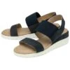 Lotus Cecilla Womens Navy Suede Sandal -UK Shoe Sales 2024 190252 3 L02.20230726000350