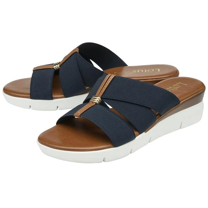Lotus Guiseppina Womens Navy Sandal 3 Lotus Guiseppina Womens Navy Sandal