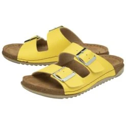Lotus Cortona Womens Yellow Buckle Sandal