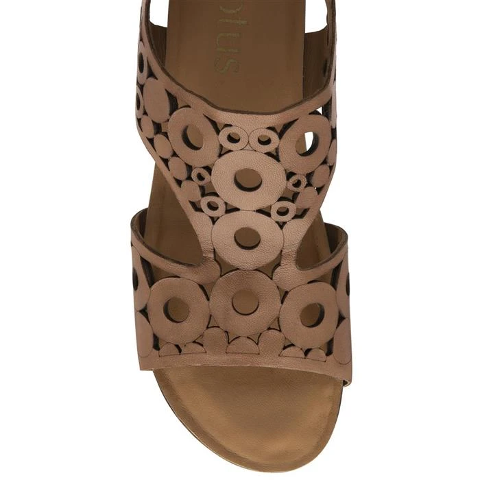 Lotus Melbourne Womens Tan Leather Sandal 5 Lotus Melbourne Womens Tan Leather Sandal - Image 3