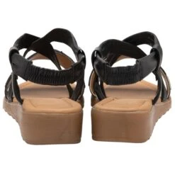 Lotus Evette Womens Black Leather Strappy Sandal 6 Lotus Evette Womens Black Leather Strappy Sandal -UK Shoe Sales 2024 190305 3 L03.20230215000417