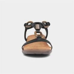 Heavenly Feet Sensation Womens Black Sandal