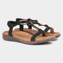 Heavenly Feet Sensation Womens Black Sandal 11 Heavenly Feet Sensation Womens Black Sandal -UK Shoe Sales 2024 191153 2 L06.20221019000052