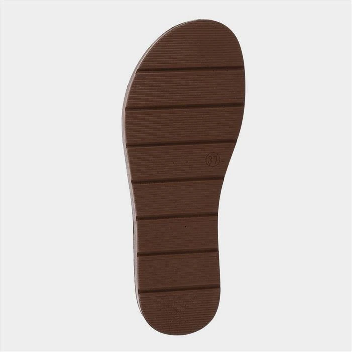 Divaz Geneva Womens Metallic Silver Sandal 5 Divaz Geneva Womens Metallic Silver Sandal - Image 3