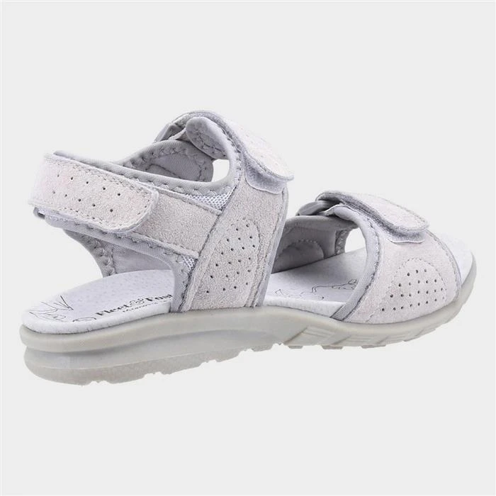 Fleet & Foster Murcia Womens Grey Leather Sandal 4 Fleet & Foster Murcia Womens Grey Leather Sandal - Image 2