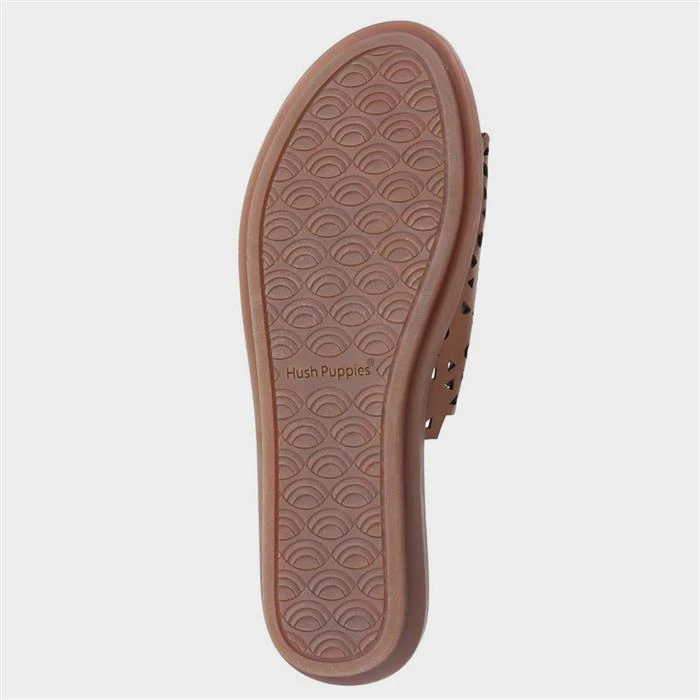 Hush Puppies Bryony Womens Tan Mule Sandal 5 Hush Puppies Bryony Womens Tan Mule Sandal - Image 3