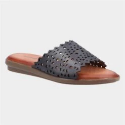 Hush Puppies Bryony Womens Black Mule Sandal