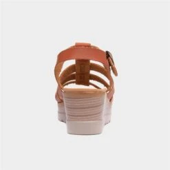 Lilley & Skinner Jakarta Womens Tan Wedged Sandal 9 Lilley & Skinner Jakarta Womens Tan Wedged Sandal -UK Shoe Sales 2024 191255 2 L04.20230628000043