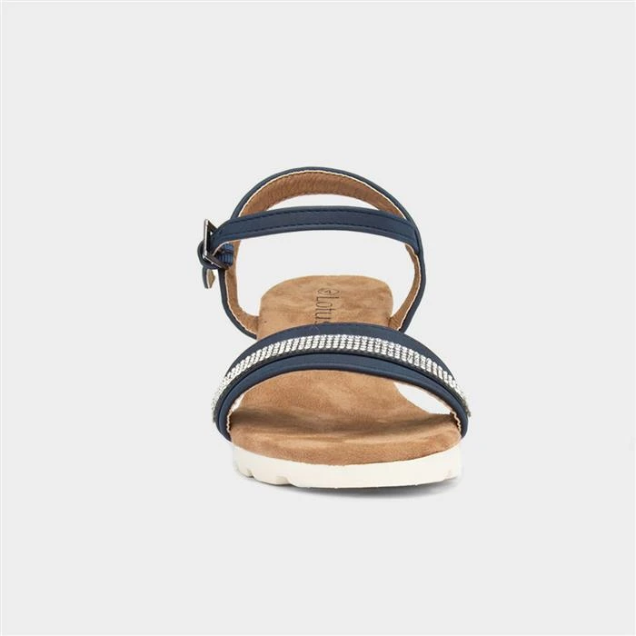 Lotus Panaro Womens Navy Diamante Sandal 3 Lotus Panaro Womens Navy Diamante Sandal