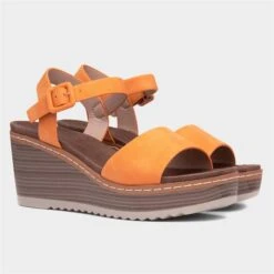 Heavenly Feet Orion Womens Orange Wedge Sandal 11 Heavenly Feet Orion Womens Orange Wedge Sandal -UK Shoe Sales 2024 191265 2 L06.20230529000120