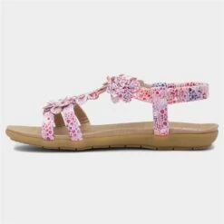 Lilley Womens Pink Multi Flower Sandal 8 Lilley Womens Pink Multi Flower Sandal -UK Shoe Sales 2024 191269 2 L03.20230412000526