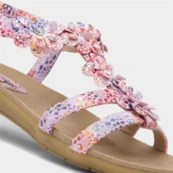 Lilley Womens Pink Multi Flower Sandal 10 Lilley Womens Pink Multi Flower Sandal -UK Shoe Sales 2024 191269 2 L05.20230412000526