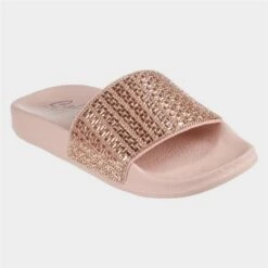 Skechers Pop Ups New Spark Womens Gold Mule