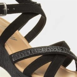 Lilley Womens Black Wedge Strappy Sandal 10 Lilley Womens Black Wedge Strappy Sandal -UK Shoe Sales 2024 192015 2 L05.20230803000153