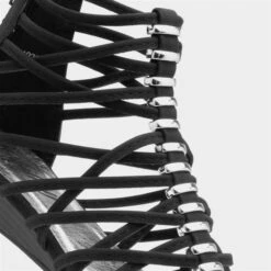 Lilley Womens Black Strappy Sandal -UK Shoe Sales 2024 192024 2 L05.20230803000152