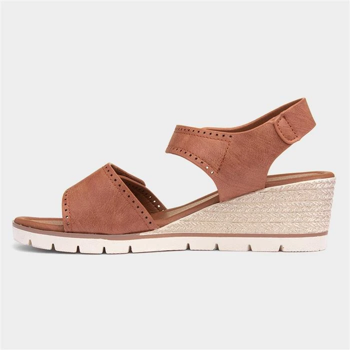 Cushion Walk Mercury Tan Womens Sandal 4 Cushion Walk Mercury Tan Womens Sandal - Image 2