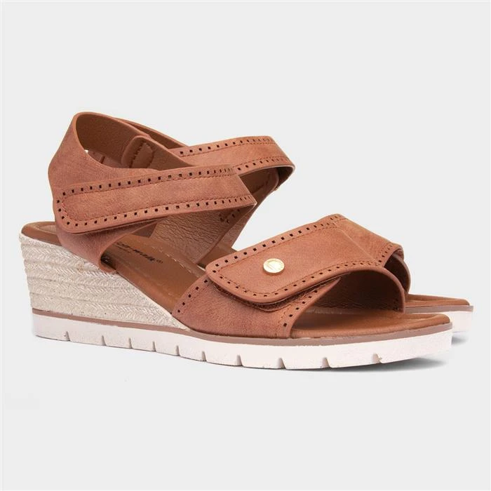 Cushion Walk Mercury Tan Womens Sandal 7 Cushion Walk Mercury Tan Womens Sandal - Image 5