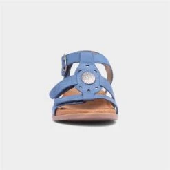 Heavenly Feet Cumbria Womens Blue Sandal