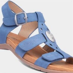 Heavenly Feet Cumbria Womens Blue Sandal -UK Shoe Sales 2024 192036 2 L05.20230529000123