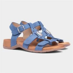Heavenly Feet Cumbria Womens Blue Sandal -UK Shoe Sales 2024 192036 2 L06.20230529000123