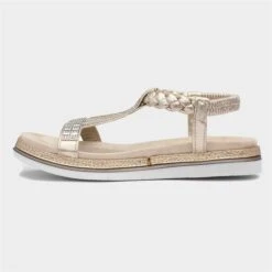 Lilley & Skinner Seychelles Womens Gold Sandal 8 Lilley & Skinner Seychelles Womens Gold Sandal -UK Shoe Sales 2024 192044 2 L03.20230510000109