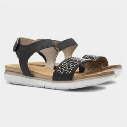 Lilley & Skinner Sorrento Womens Black Sandal -UK Shoe Sales 2024 192046 2 L06.20230718000304