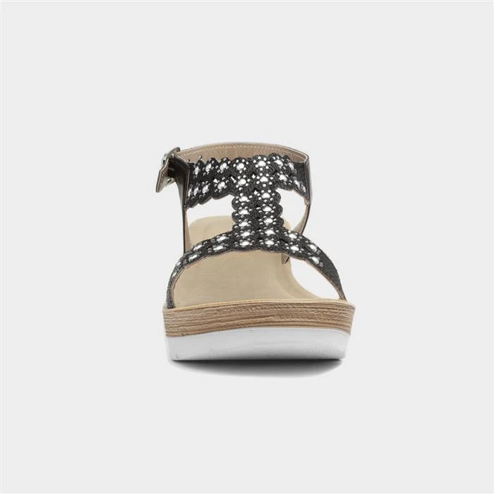 Lilley & Skinner Martinique Womens Black Sandal 3 Lilley & Skinner Martinique Womens Black Sandal