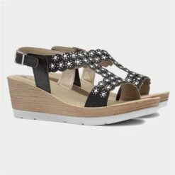 Lilley & Skinner Martinique Womens Black Sandal 11 Lilley & Skinner Martinique Womens Black Sandal -UK Shoe Sales 2024 192049 2 L06.20230504000130