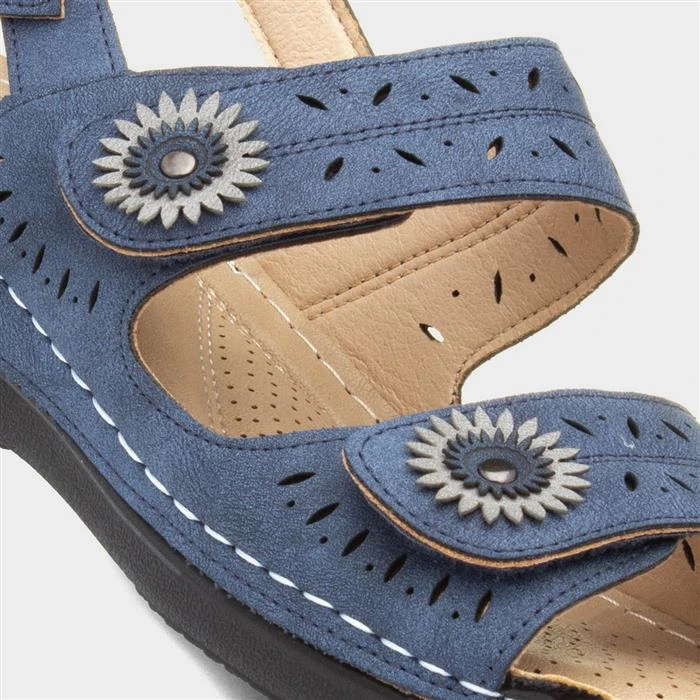 Cushion Walk Meryl Womens Navy Sandal 6 Cushion Walk Meryl Womens Navy Sandal - Image 4