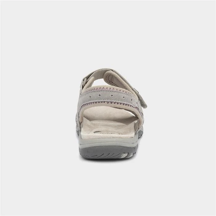 Free Spirit Frisco Womens Beige Easy Fasten Sandal 4 Free Spirit Frisco Womens Beige Easy Fasten Sandal - Image 3