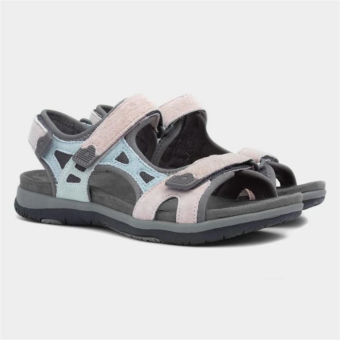 Free Spirit Zeal Womens Pastel Multi Sandals 7 Free Spirit Zeal Womens Pastel Multi Sandals - Image 5