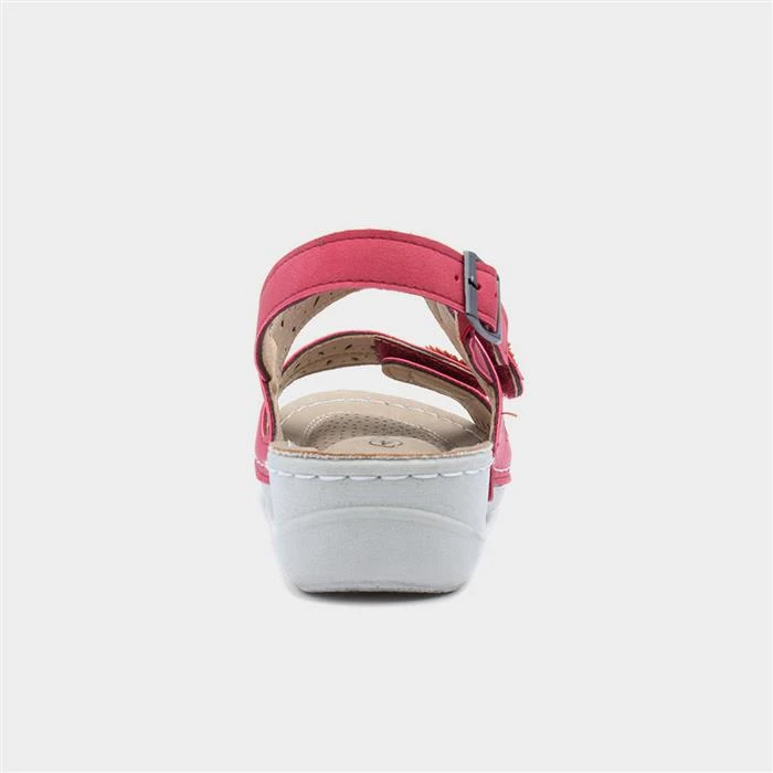 Cushion Walk Meryl Womens Red Sandal 5 Cushion Walk Meryl Womens Red Sandal - Image 3