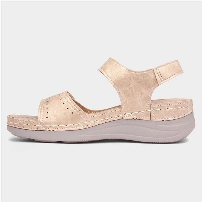 Comfy Steps Menorca Womens Beige Sandal 4 Comfy Steps Menorca Womens Beige Sandal - Image 2