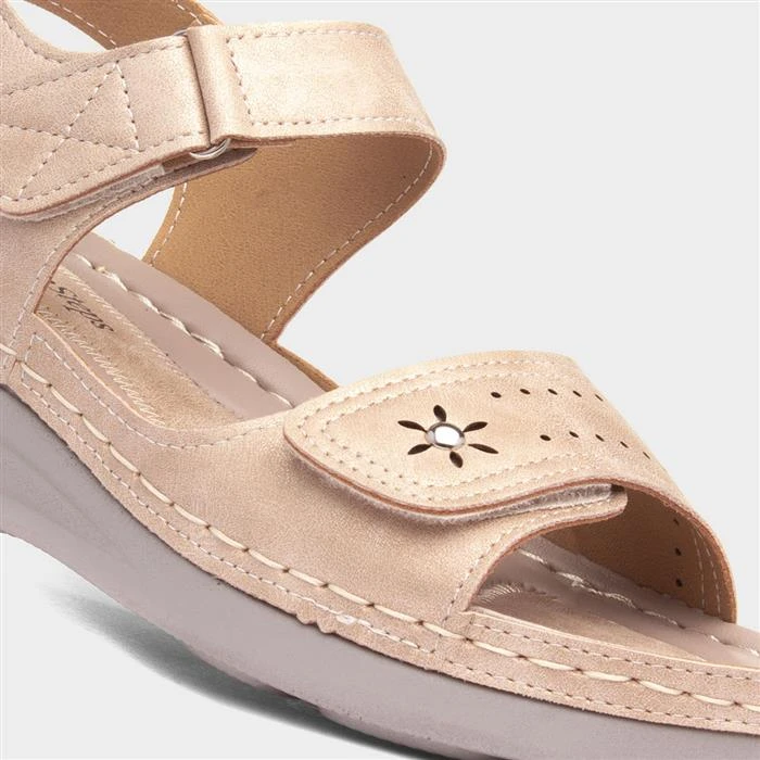 Comfy Steps Menorca Womens Beige Sandal 6 Comfy Steps Menorca Womens Beige Sandal - Image 4