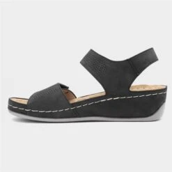 Comfy Steps Mull Womens Black Sandal 8 Comfy Steps Mull Womens Black Sandal -UK Shoe Sales 2024 193053 2 L03.20230327000302