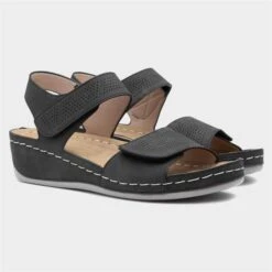 Comfy Steps Mull Womens Black Sandal 11 Comfy Steps Mull Womens Black Sandal -UK Shoe Sales 2024 193053 2 L06.20230327000302